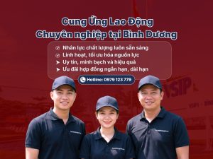 Cung ứng lao động Bình Dương chuyên nghiệp, chất lượng
