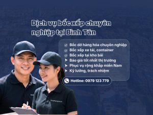 Dịch vụ bốc xếp Bình Tân