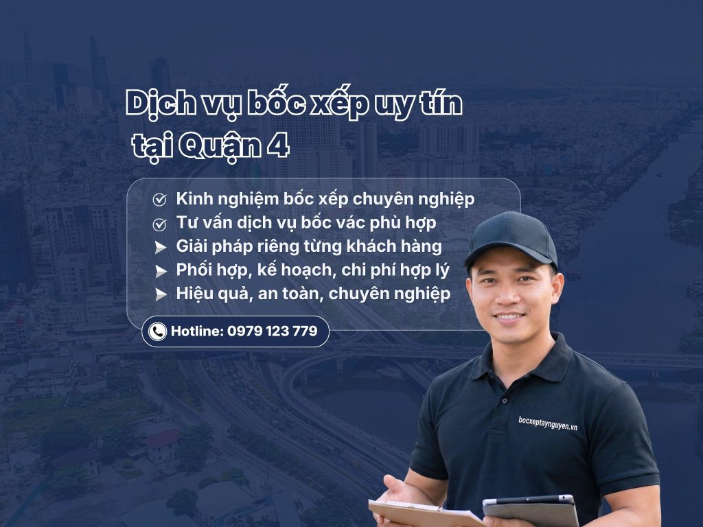 Dịch vụ bốc xếp Quận 4