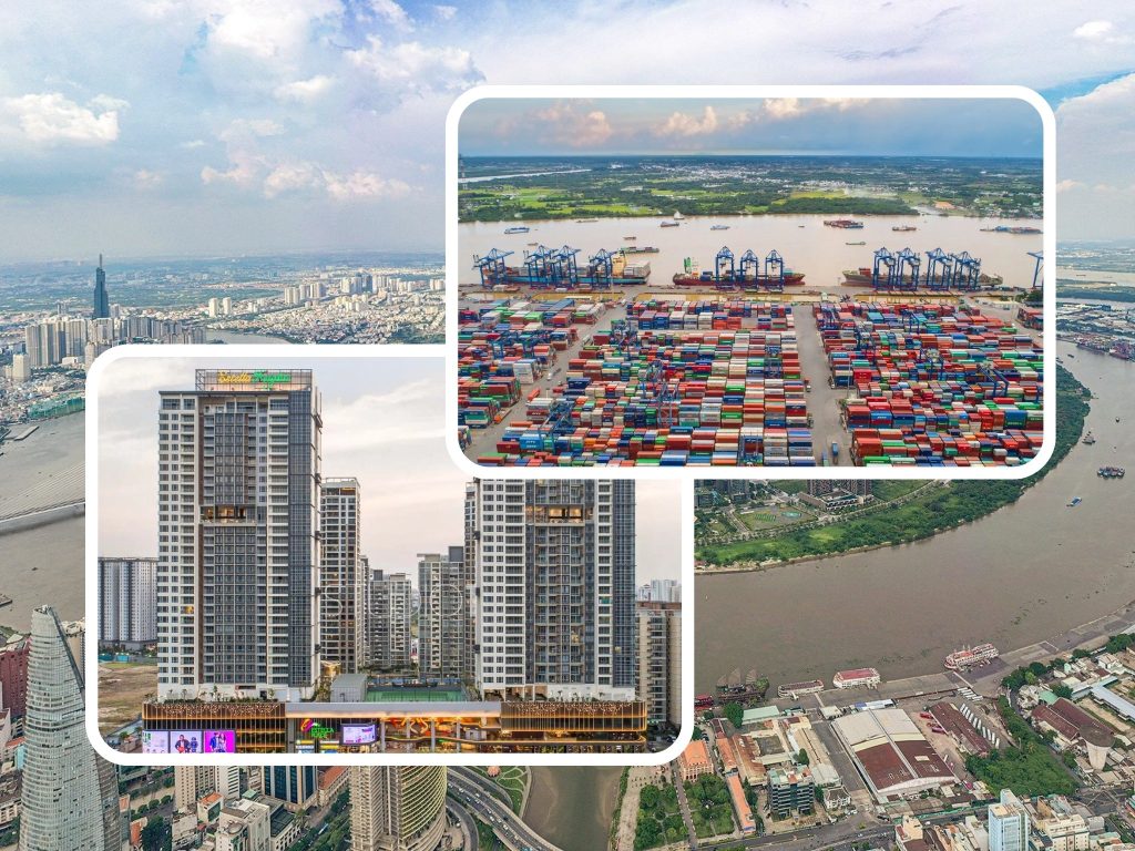 Bốc xếp cao ốc và cảng Quận 2