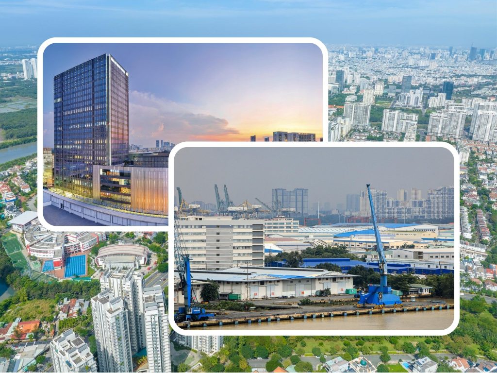 Hệ thống kho bãi và khu chế xuất tại Quận 7