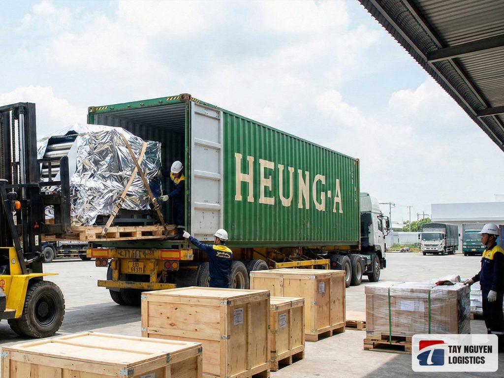 Bốc xếp công nghiệp và cung cấp thiết bị