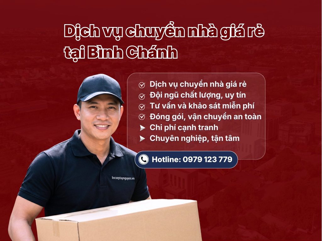 Dịch vụ chuyển nhà Bình Chánh