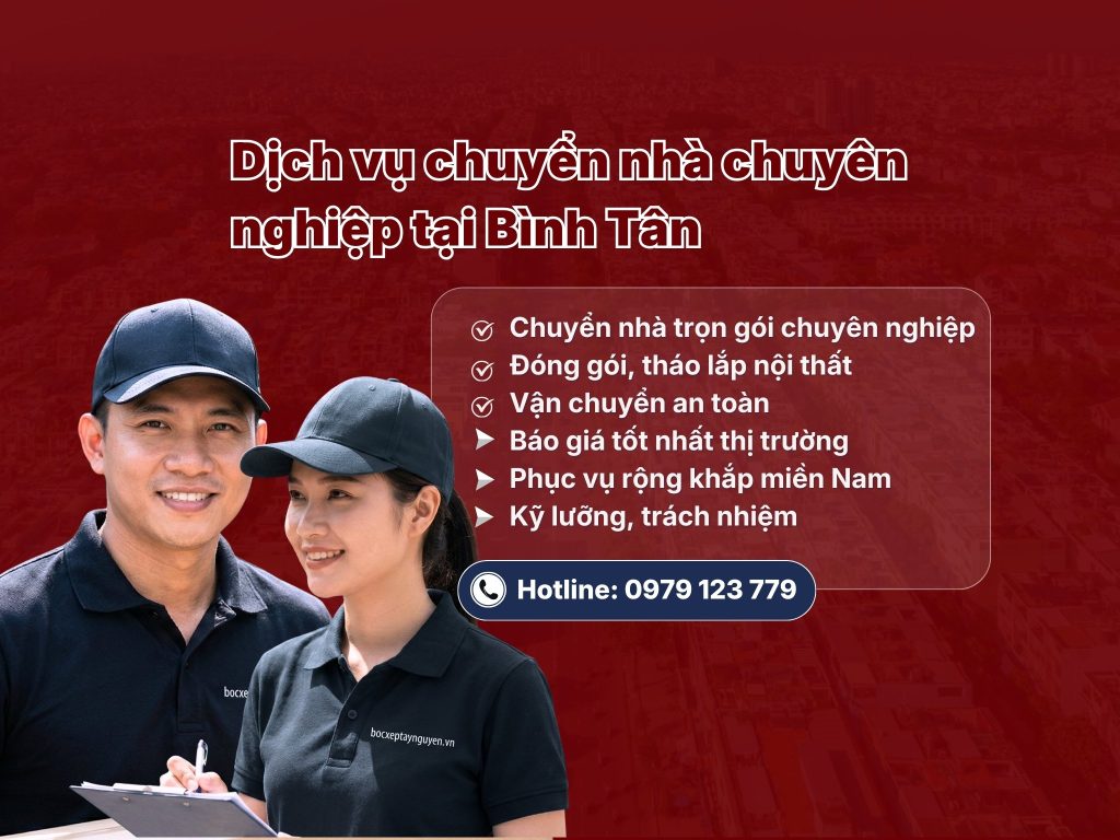 CHUYỂN NHÀ GIÁ RẺ BÌNH TÂN