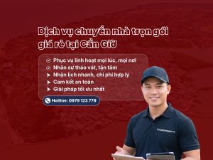 Dịch vụ chuyển nhà Cần Giờ