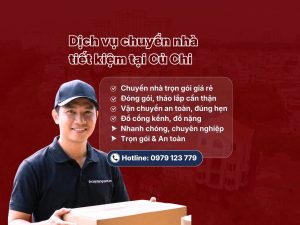 Dịch vụ chuyển nhà Củ Chi