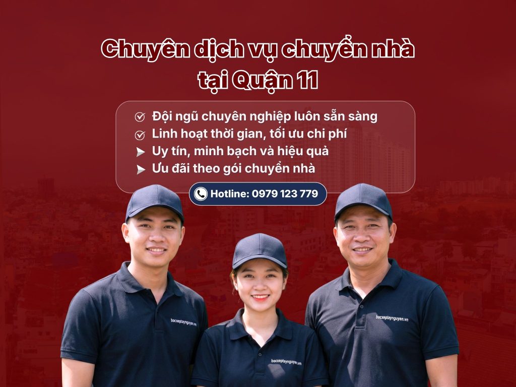 Dịch vụ chuyển nhà Quận 11