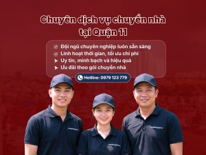 Dịch vụ chuyển nhà Quận 11