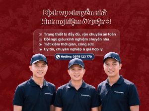 Dịch vụ chuyển nhà Quận 3