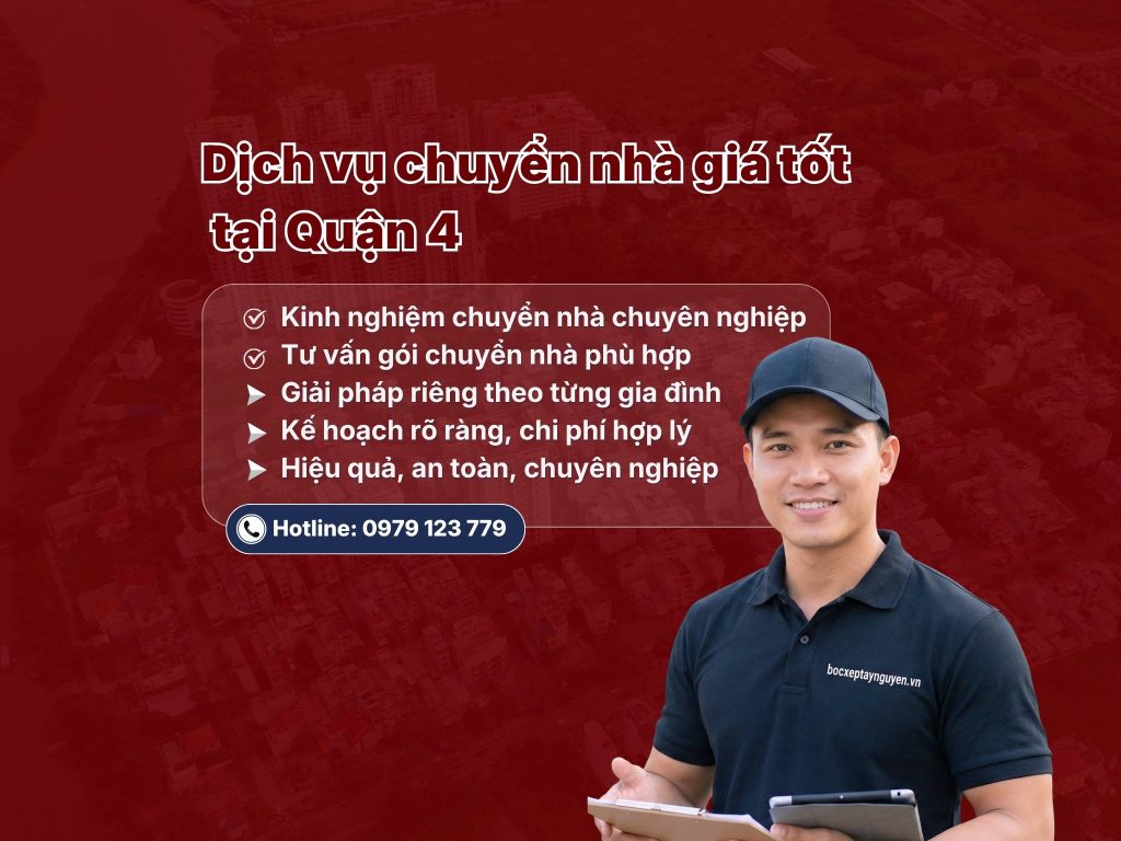 Dịch vụ chuyển nhà Quận 4