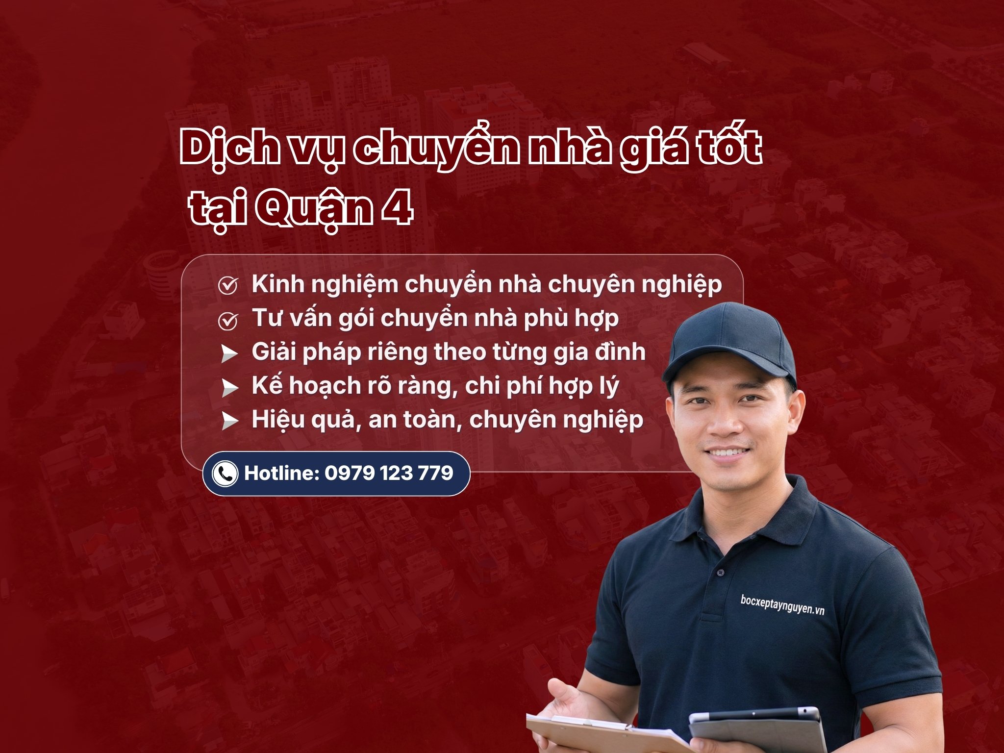 CHUYỂN NHÀ GIÁ RẺ QUẬN 4 CHỈ TỪ 130K
