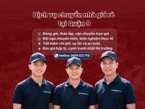 Dịch vụ chuyển nhà Quận 9