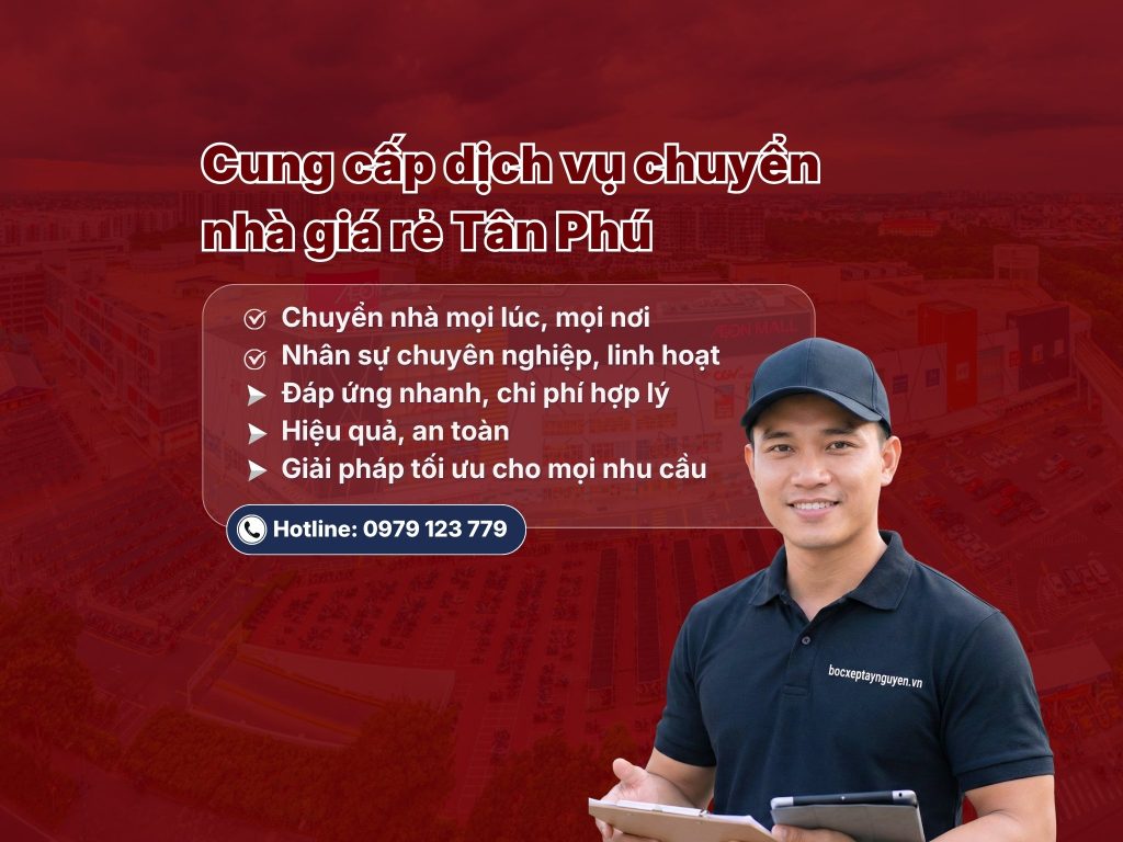 Dịch vụ chuyển nhà Tân Phú