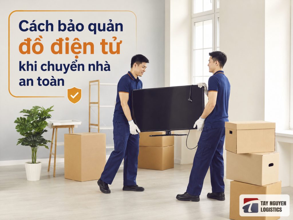 Cách bảo quản đồ điện tử khi chuyển nhà an toàn