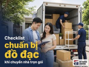 Checklist chuẩn bị đồ đạc khi chuyển nhà trọn gói