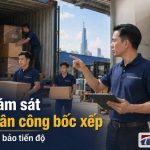 Kinh nghiệm giám sát nhân công bốc xếp đảm bảo tiến độ