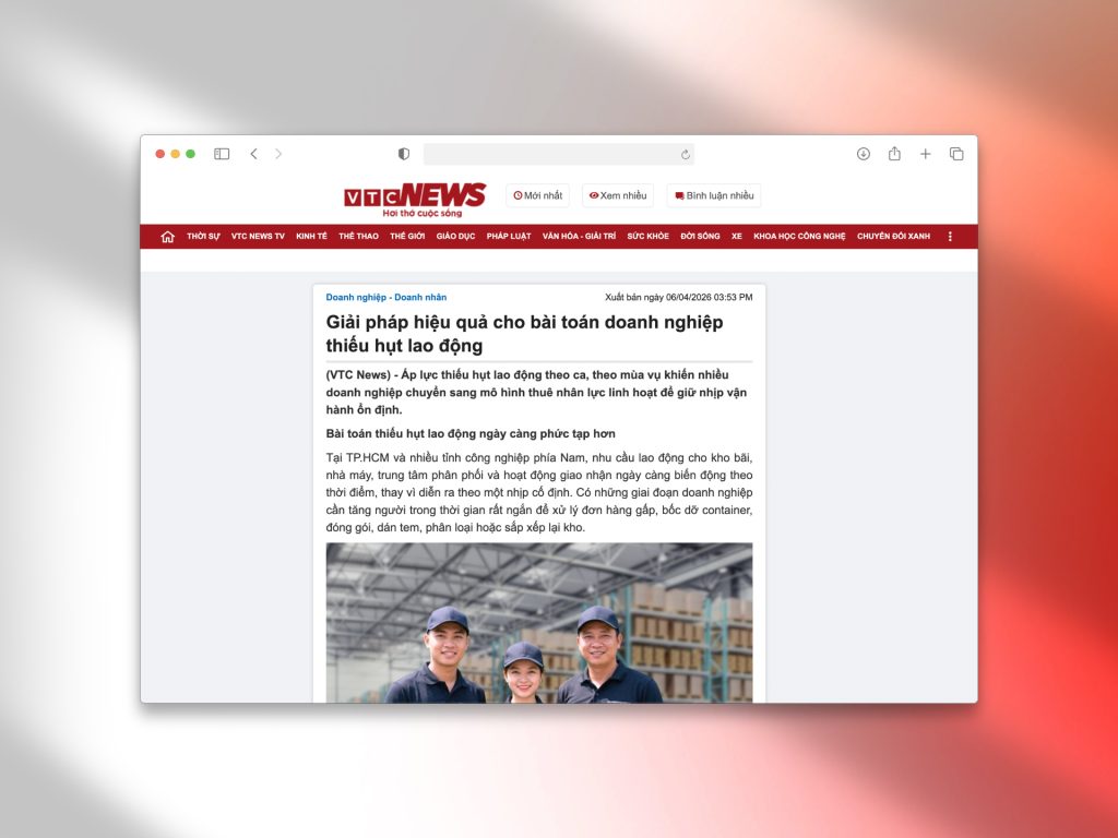 VTC News ghi nhận Tây Nguyễn Logistics