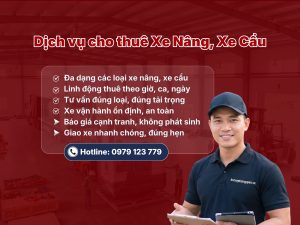 Dịch vụ cho thuê xe nâng xe tải
