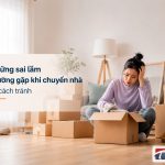 Những sai lầm thường gặp khi chuyển nhà và cách tránh