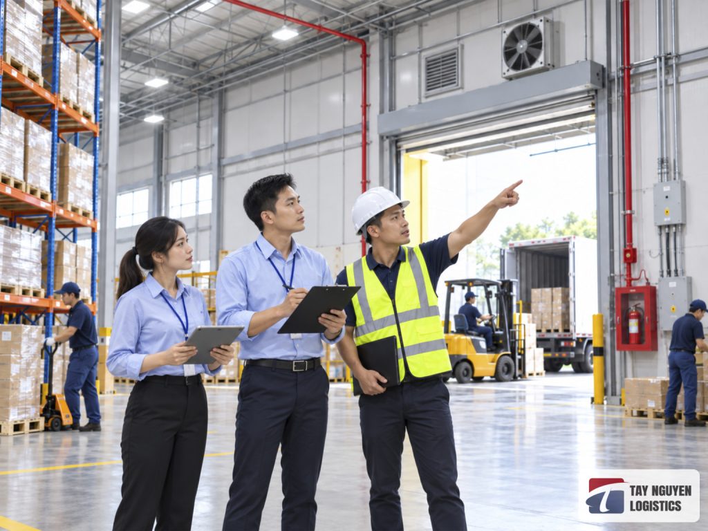 Kiểm tra hiện trạng xưởng mới giúp doanh nghiệp chuẩn bị phương án chuyển xưởng phù hợp